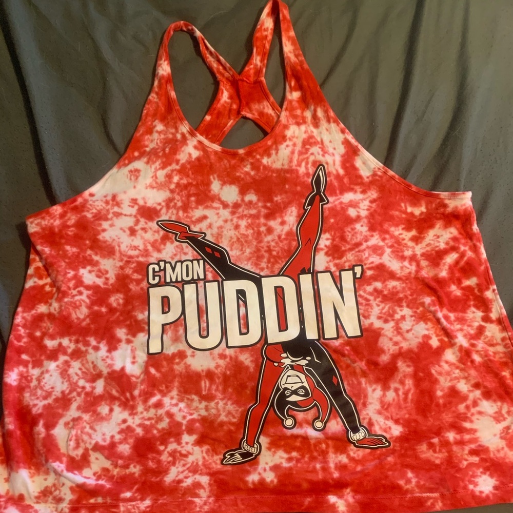 Harley Quinn tank top Spencers size L